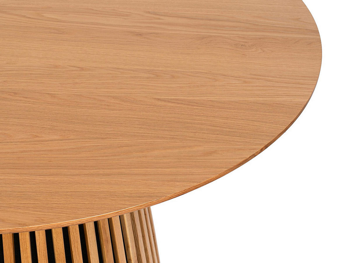 TISCH ohne Ausziehfunktion - 4 -Sitzer - Eiche - naturfarben hell - CARMIZA - Naturfarben, Holz (120/120/75cm) - Vente-Unique