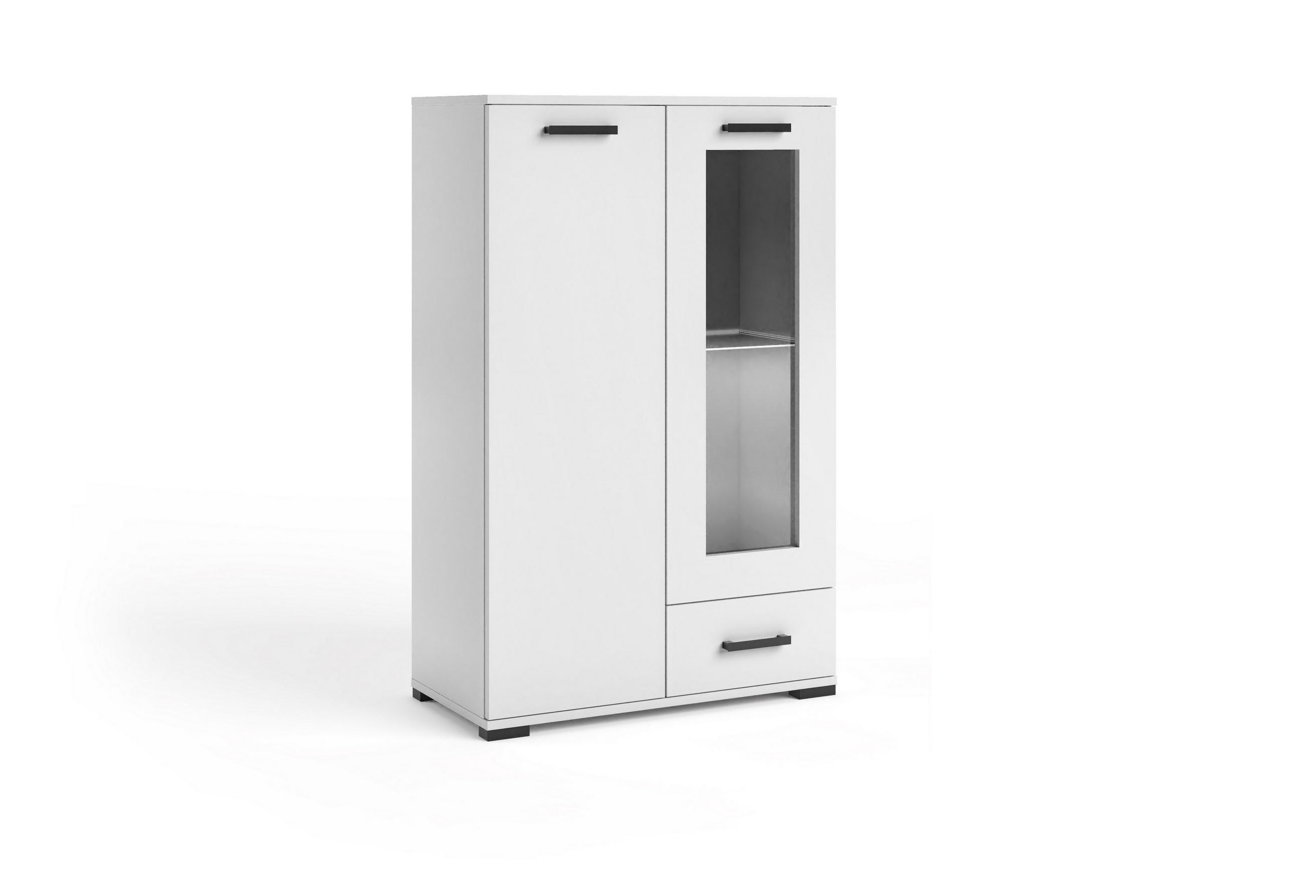 Masseno Kommode Weiß 80x125x40 cm