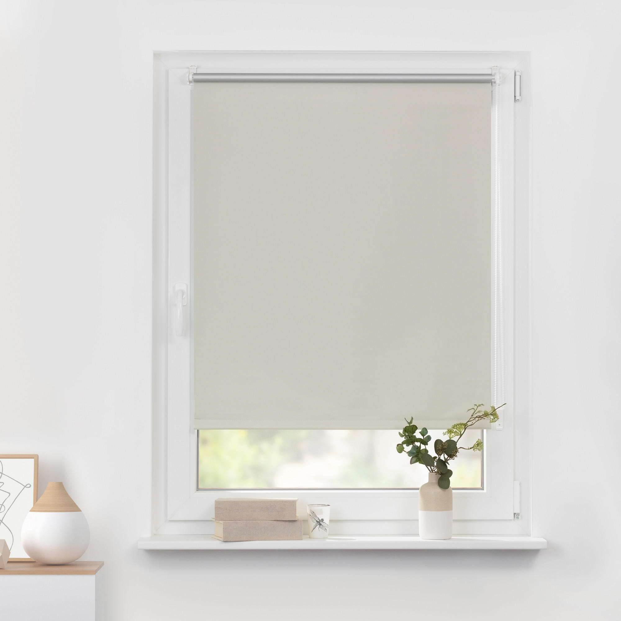 Thumbnail - Lichtblick Original Thermo-Rollo, Creme, Kunststoff, 80x150 cm, Wohntextilien, Rollos & Jalousien, Rollos, Verdunkelungs...