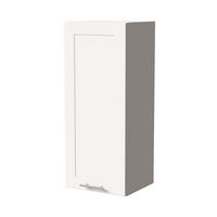 HÄNGESCHRANK Oslo W4/40 Weiß / Weiß Matt 40 / 32,5 / 96cm - Weiß, Holz/Holzwerkstoff (40/96/32.5cm) - Feldmann-Wohnen