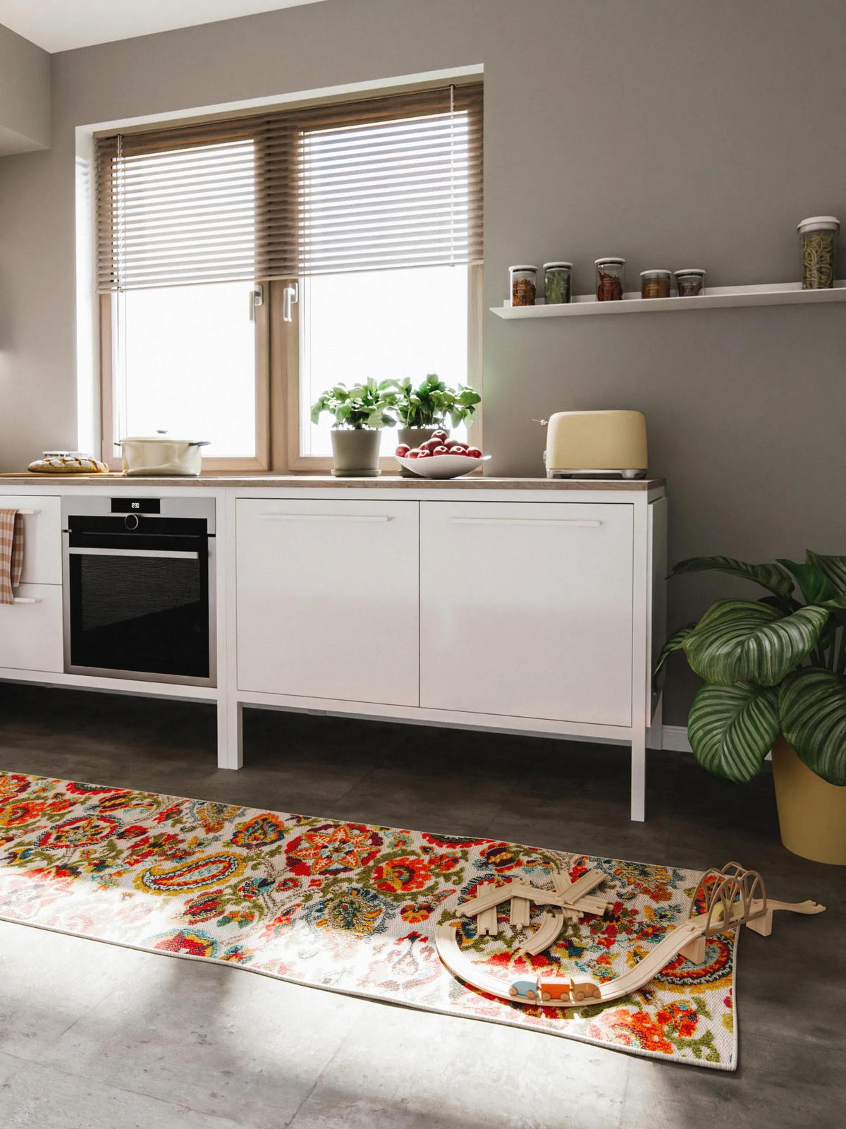 OUTDOOR-LÄUFER Noelia 70/240 cm - Multicolor, Kunststoff (70/240cm) - benuta Nest