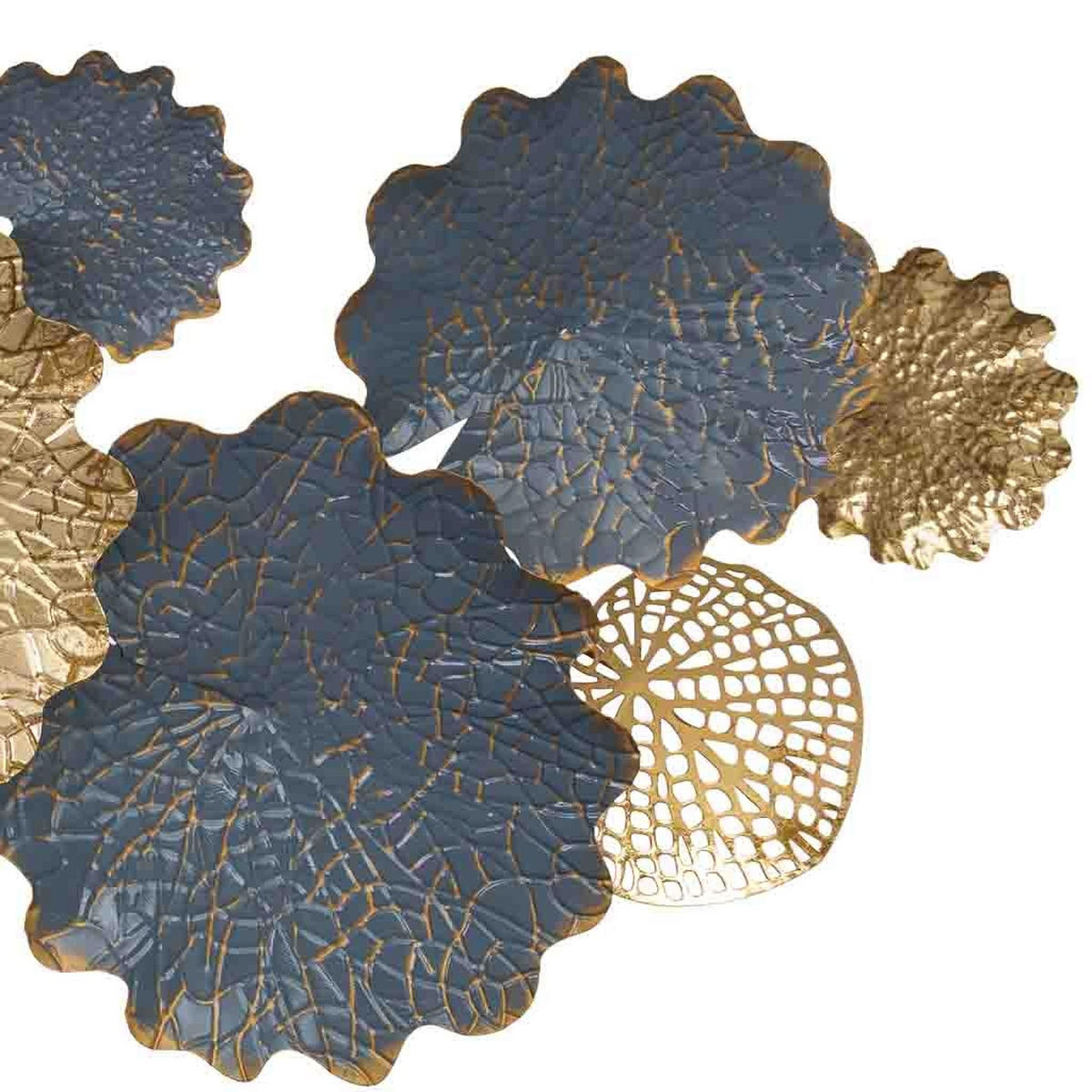 WANDDEKO-OBJEKT aus Metall, 131x68x9cm - Multicolor, Metall (131.4/8.9/67.9cm) - Wanderlust