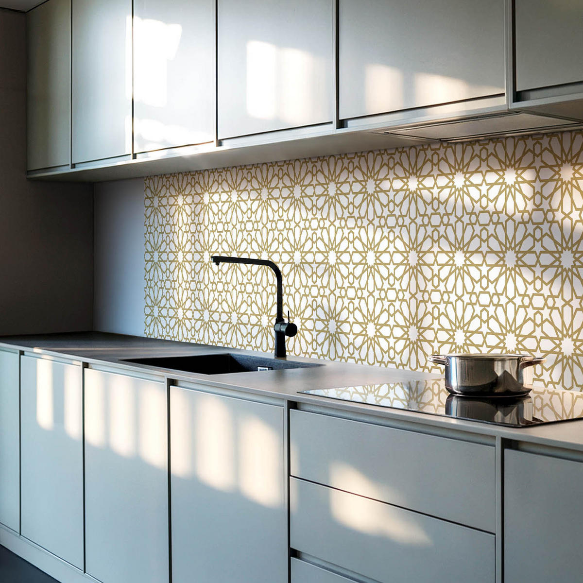 WANDPANEEL 120x60 cm selbstklebend Zahira - Sandfarben, Kunststoff (60/1.6/120cm) - Wallfluent