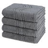 HANDTUCH Cashmere feeling 4er-Set - Dunkelgrau, Textil (50/100cm) - Ross