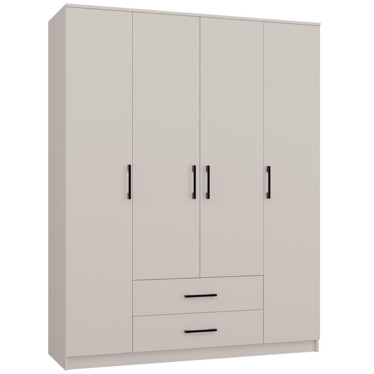 KLEIDERSCHRANK Kaszmir 160/205/52 - Kaschmir, Holzwerkstoff (160/205/52cm) - RAUMHIRSCH FURNITURE