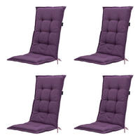 GARTENSTUHLKISSEN Panama 105/50 cm 4er-Set - Lila, Textil (50/7/105cm) - Madison
