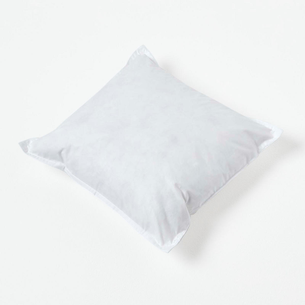 FÜLLKISSEN 35/35 cm – Enten-Daunen - Weiß, Textil (35/35cm) - Homescapes