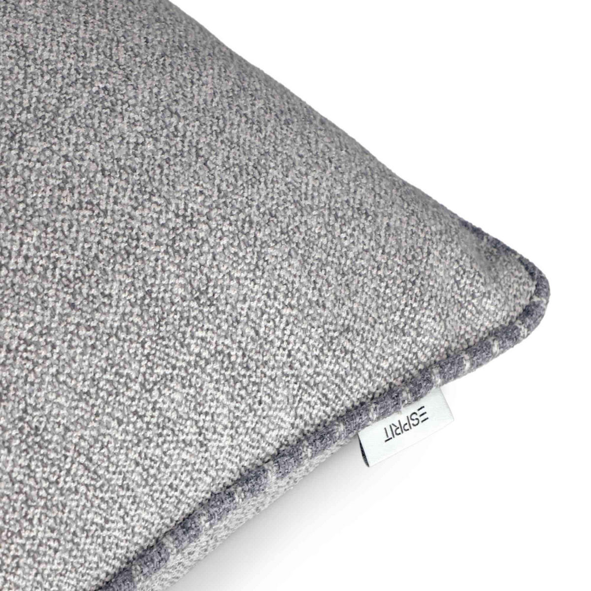 ZIERKISSENHÜLLE DEKOKISSENHÜLLE FUN 2er Set - Grau, Textil (58/38cm) - Esprit