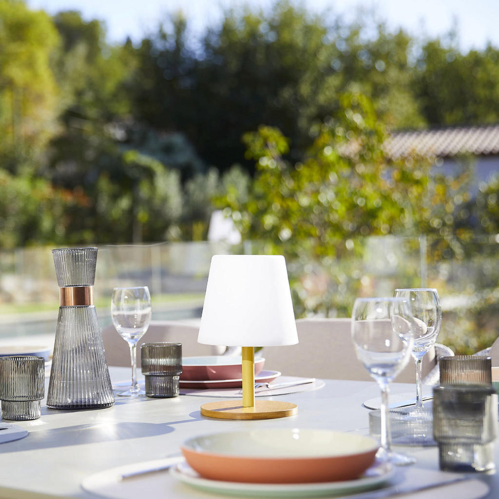 Thumbnail - Lumisky Standy, Hellbraun, Holz, 16x26x18 cm, Lampen & Leuchten, Innenbeleuchtung, Tischlampen, Tischlampen