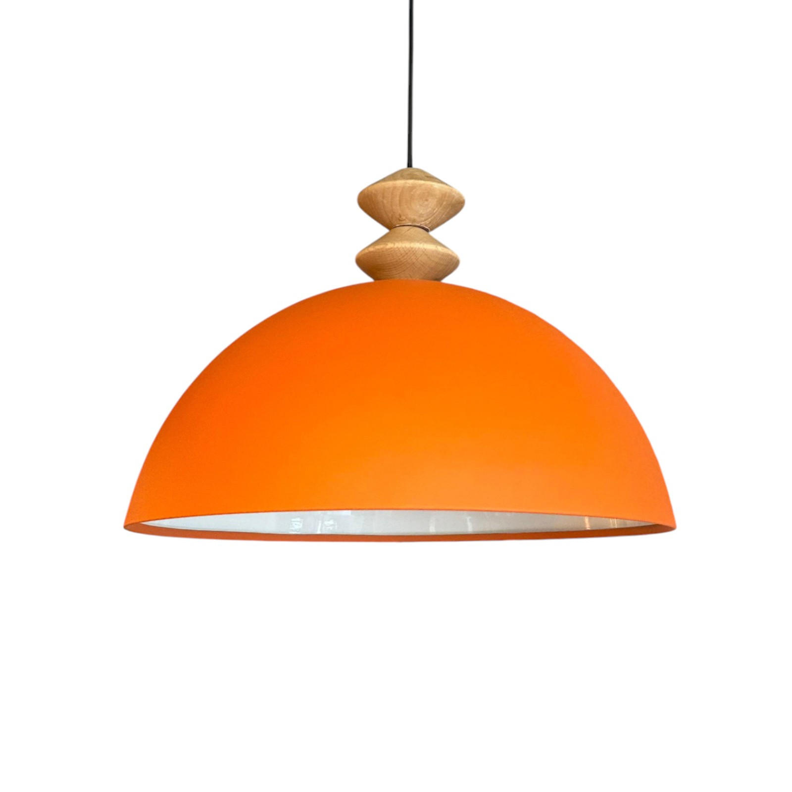 PENDELLEUCHTE QLinate - Orange, Metall (40/40/26cm) - Bamyum