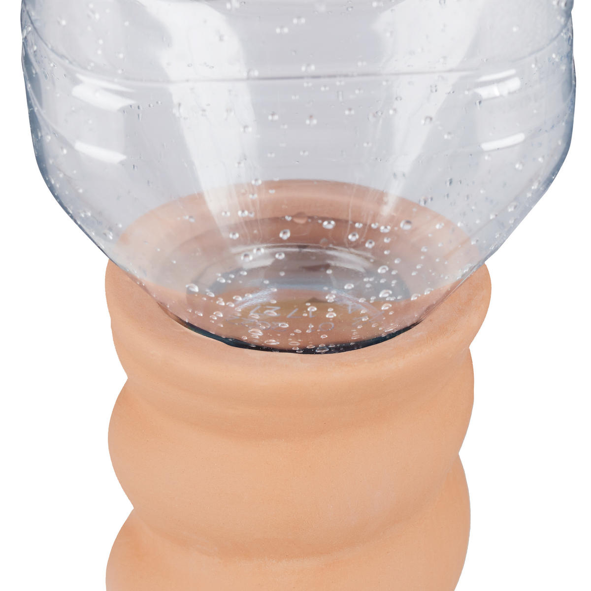 4XTONKEGEL - Hellbraun, Keramik (5/16.5/5cm) - Relaxdays