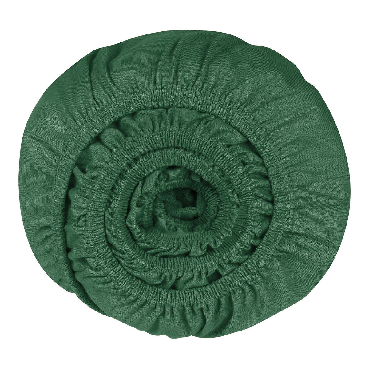 TOPPERSPANNBETTLAKEN Flexi - 95/5 - 180 x 200 cm - Dunkelgrün - Dunkelgrün, Textil (180/200cm) - SCHIESSER