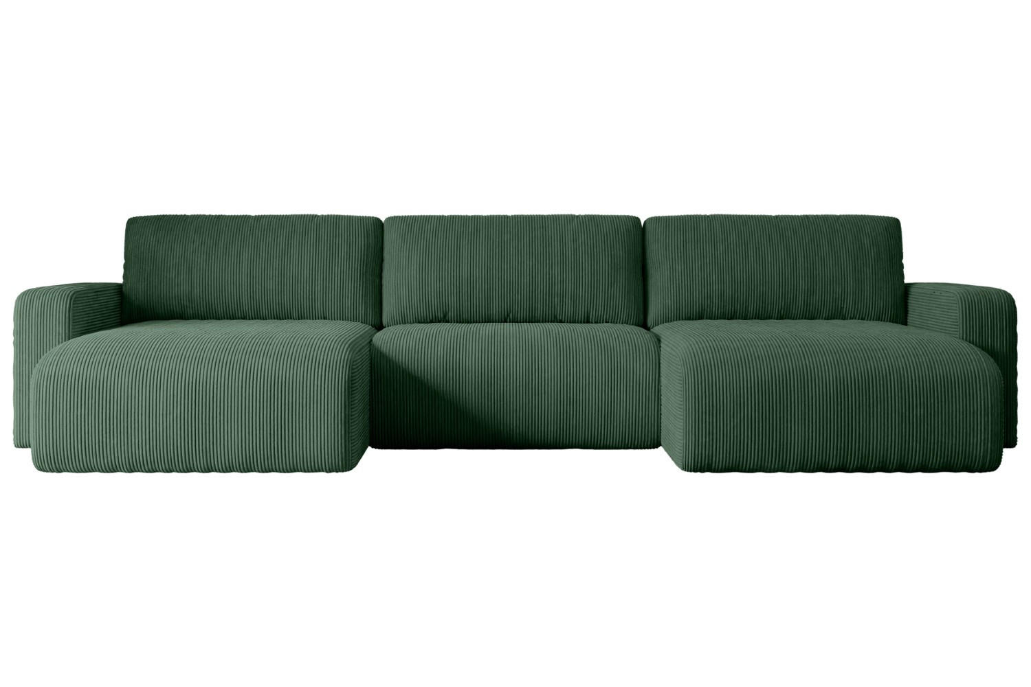 Altdecor Wohnlandschaft Grün 347x83x143 cm