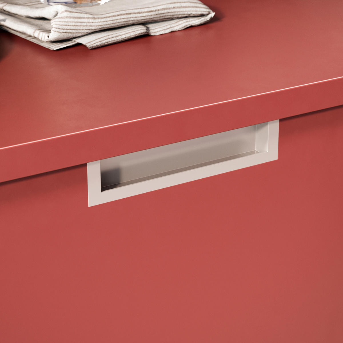 MÖBELGRIFFE Modena, L137mm, 128mm Achsenabstand, Zamak, Silbergrau lackiert 10er-set - Silberfarben, Kunststoff (2.9/2/13.7cm) - EMUCA