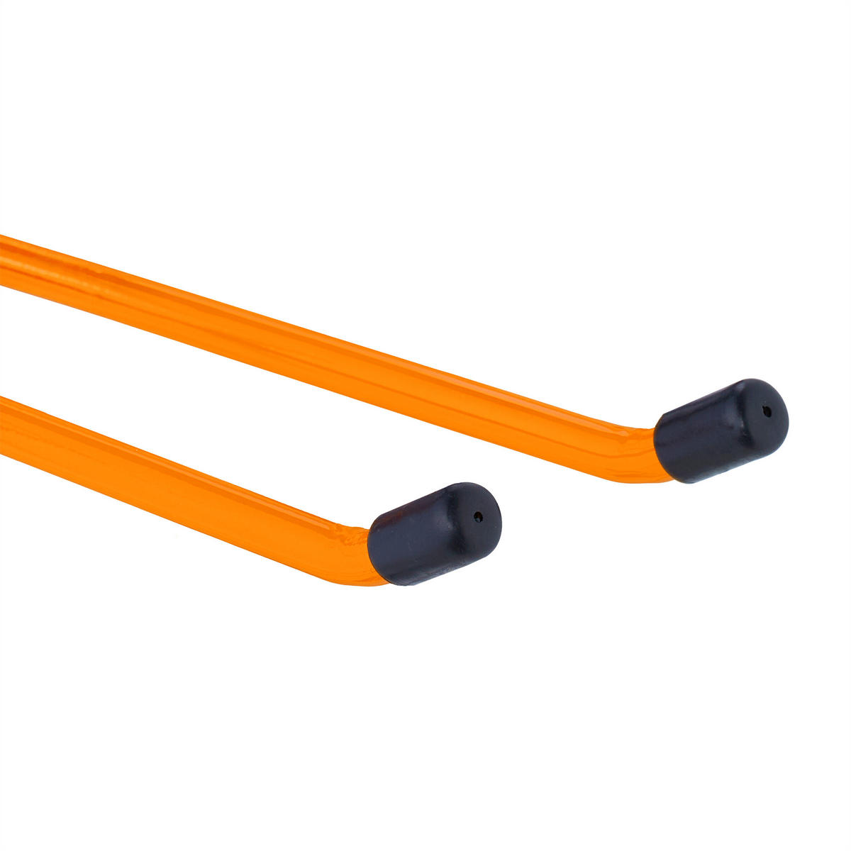 GERÄTEHALTER - Orange, Kunststoff/Metall (9/7.5/24cm) - Relaxdays