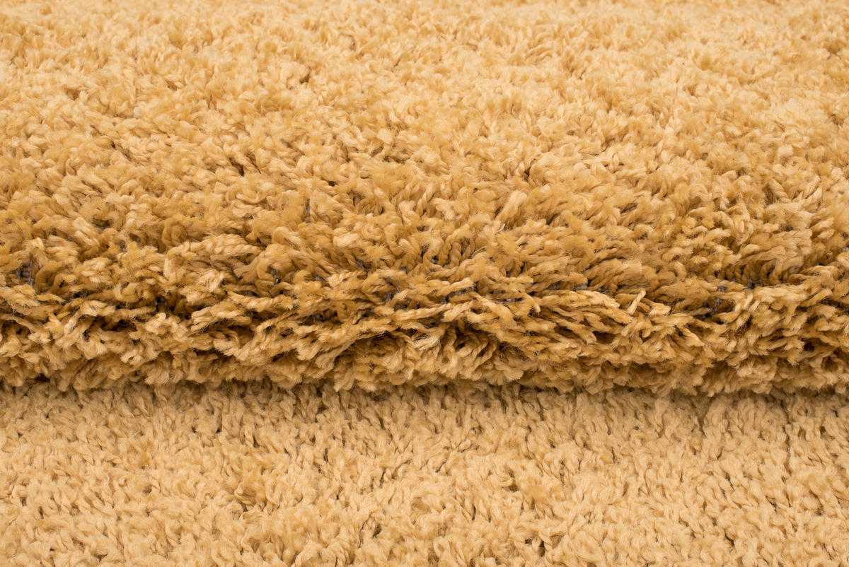 TEPPICH ESSENCE SQUARE Gelb 160/160 cm - Gelb, Kunststoff (160/160cm) - Tapiso