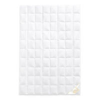 SOMMERBETTDECKE GOLDIE Gänsedaunen leicht - Weiß, Naturmaterialien/Textil (135/200cm) - Goldmarie 