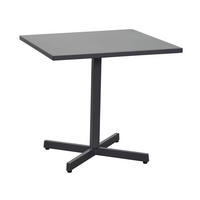 GARTENKLAPPTISCH Berlin 70x70x74cm, Metall, Anthrazit - Anthrazit, Metall (70/70/74cm) - dasmöbelwerk