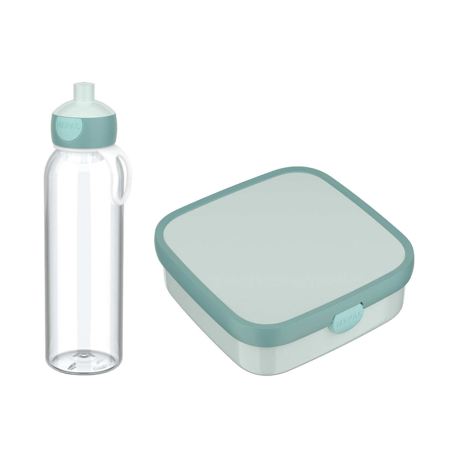 PAUSENSET XL Campus (2025) Cool Mint 2er Set - Mintgrün, Kunststoff (1/1/1cm) - Mepal