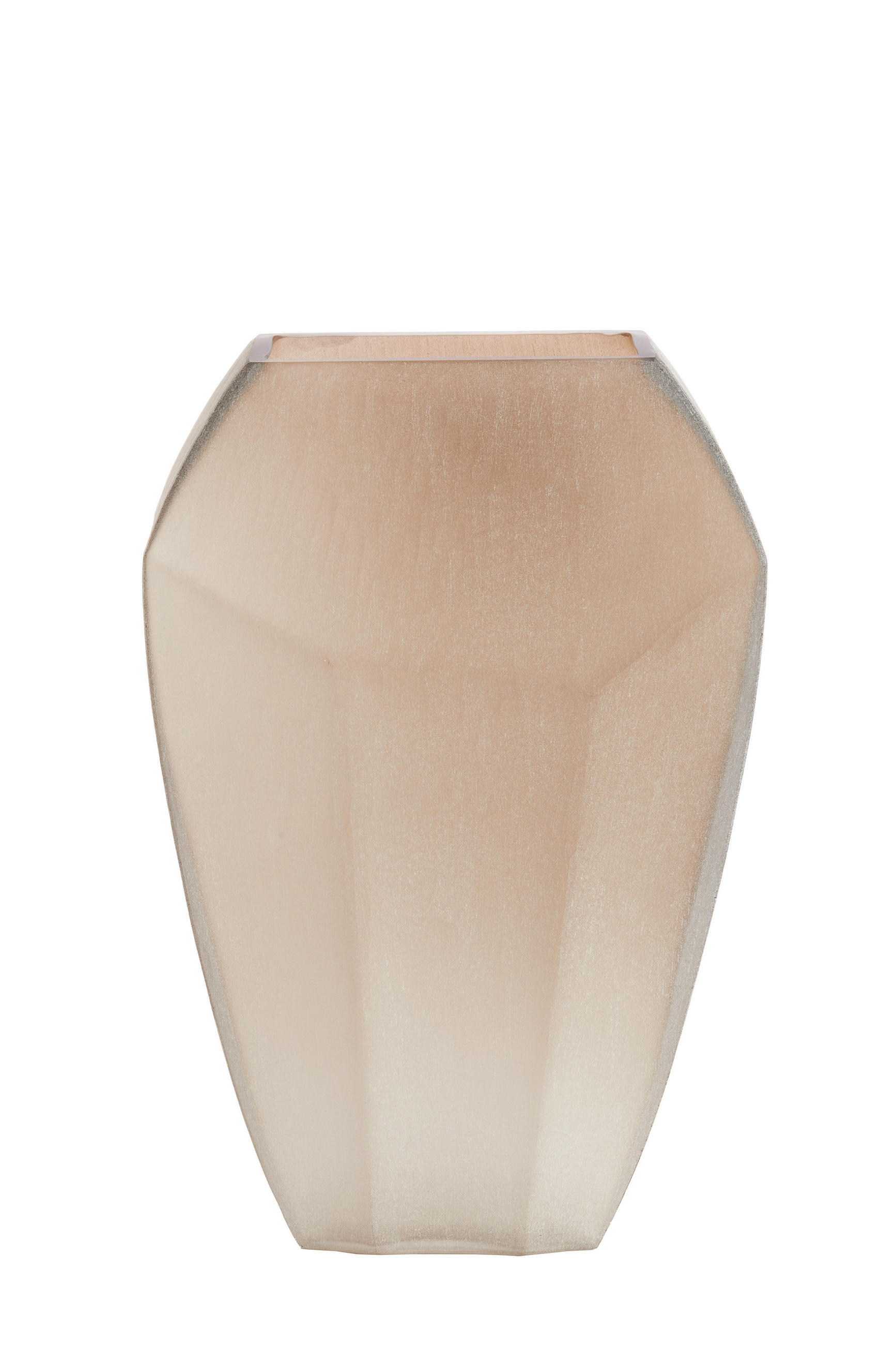 VAZE Vionna Braun 30/16/44.5 cm - Braun, Glas (44.5cm) - Light & Living