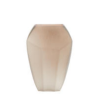 VAZE Vionna Braun 30/16/44.5 cm - Braun, Glas (44.5cm) - Light & Living