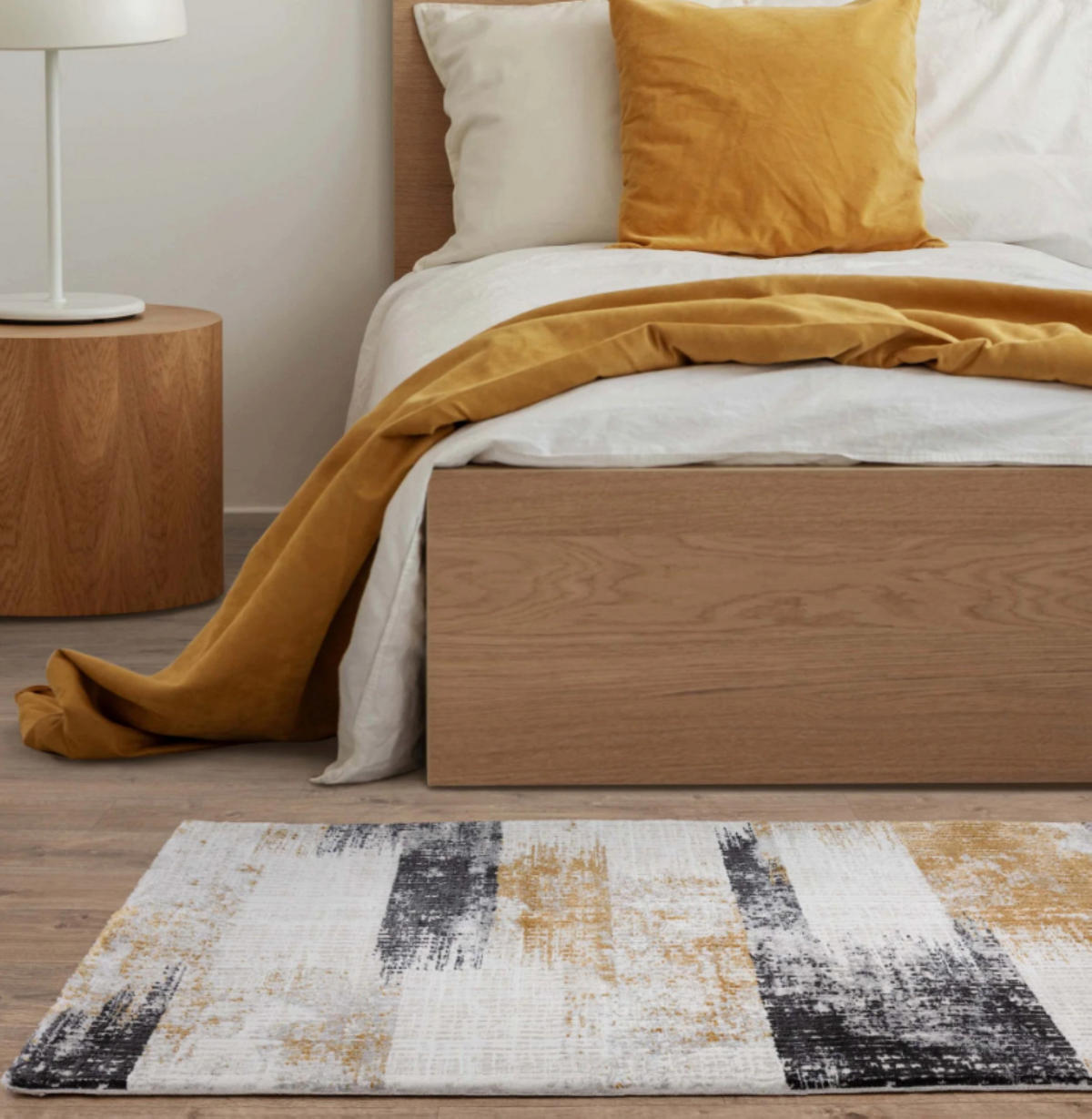 TEPPICH modern Wohn-/Schlafzimmer ZUKA LINES Gelb 120 x 170 cm - Gelb, Textil (120/170cm) - Novatrend