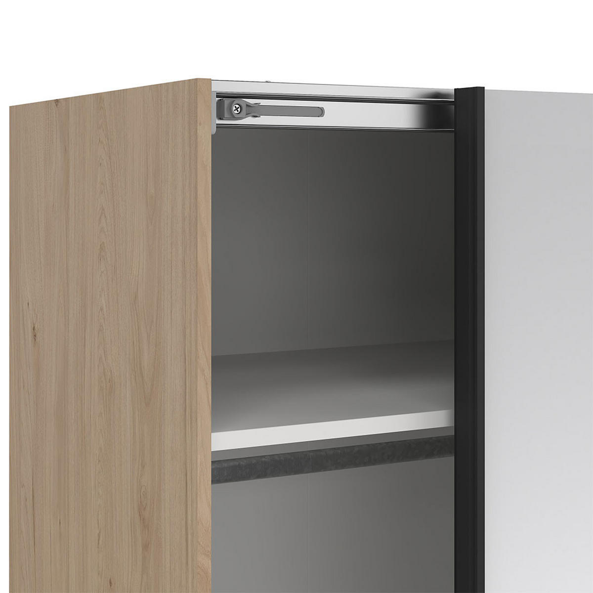 SCHIEBETÜRENSCHRANK, Como, Eiche, Holzwerkstoff, 179 x 67 x 221 cm - Eichefarben, Holzwerkstoff (179/221/67cm) - ebuy24