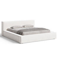 POLSTERBETT Mali 160x200 Creme - Creme, Textil (160/200cm) - Graingold