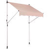 KLEMMMARKISE Wendy 350x120 cm beige - Naturfarben, Metall (350/220/120cm) - TPFGarden