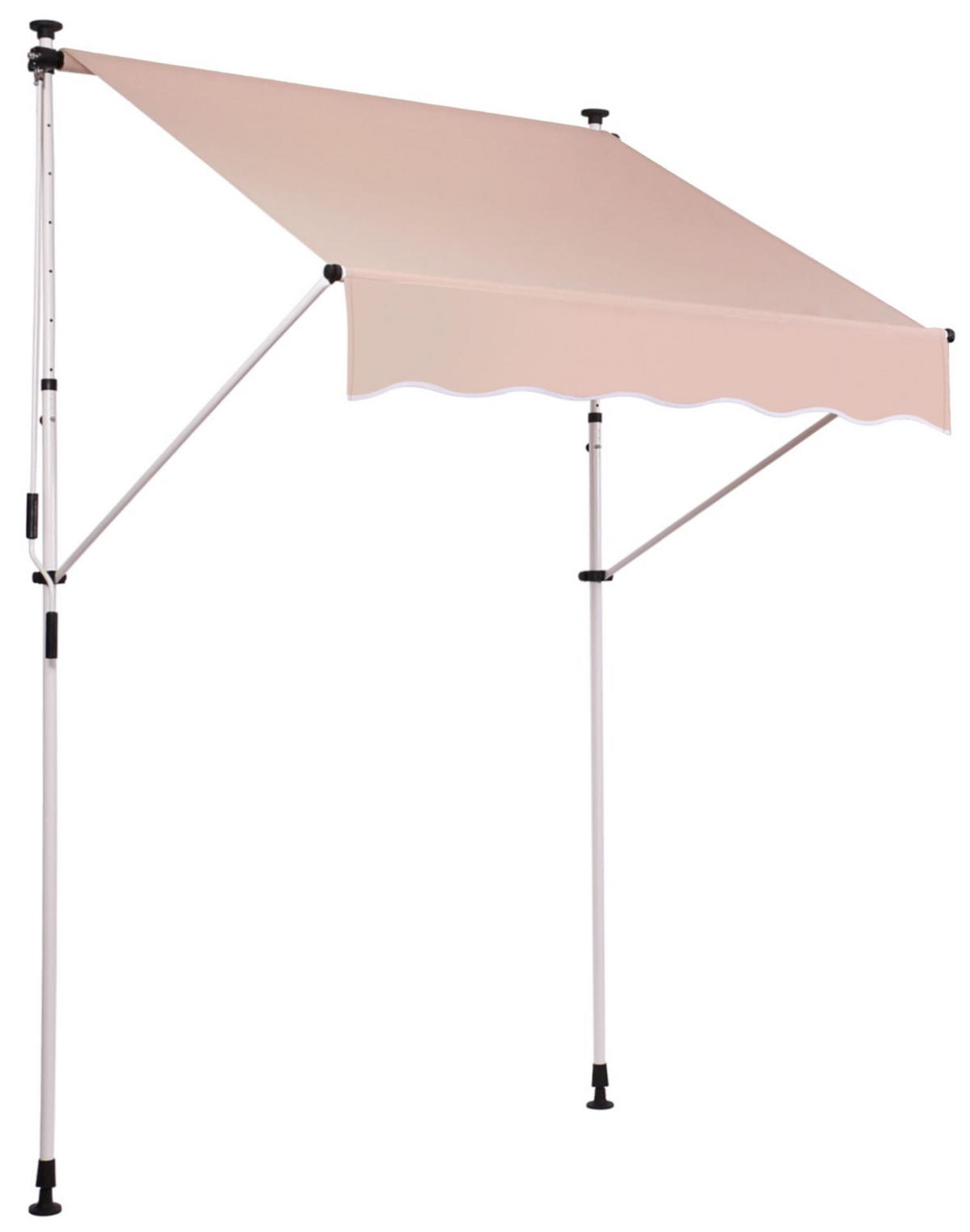 KLEMMMARKISE Wendy 350x120 cm beige - Naturfarben, Metall (350/220/120cm) - TPFGarden