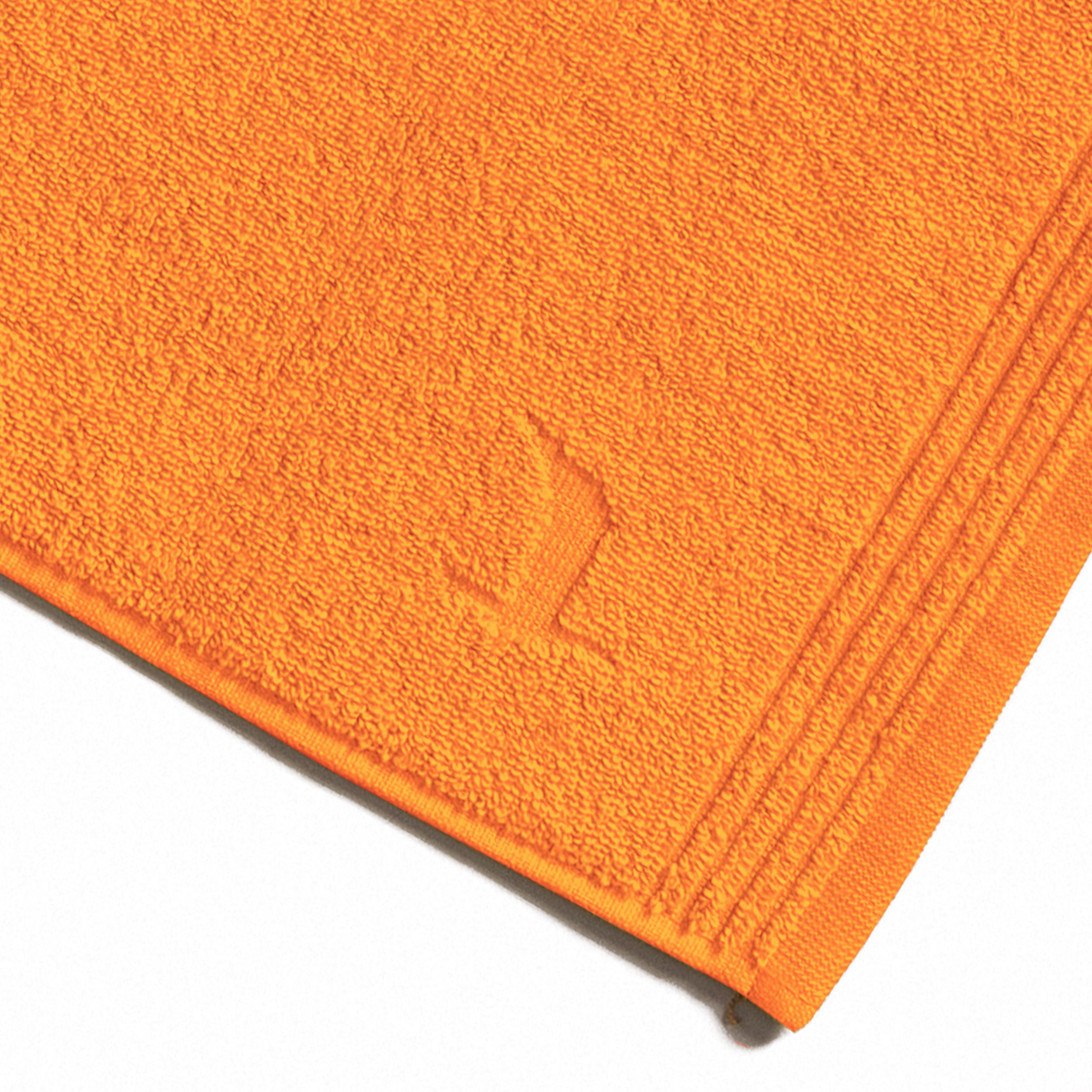 DUSCHVORLAGE SUPERWUSCHEL - Orange, Textil (50/70cm) - MÖVE