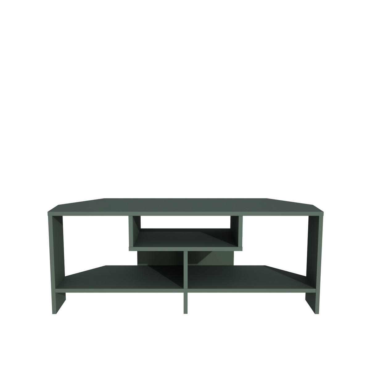 TV-LOWBOARD Maldiv - Grün, Holzwerkstoff (114.44/47/35cm) - Decorotika