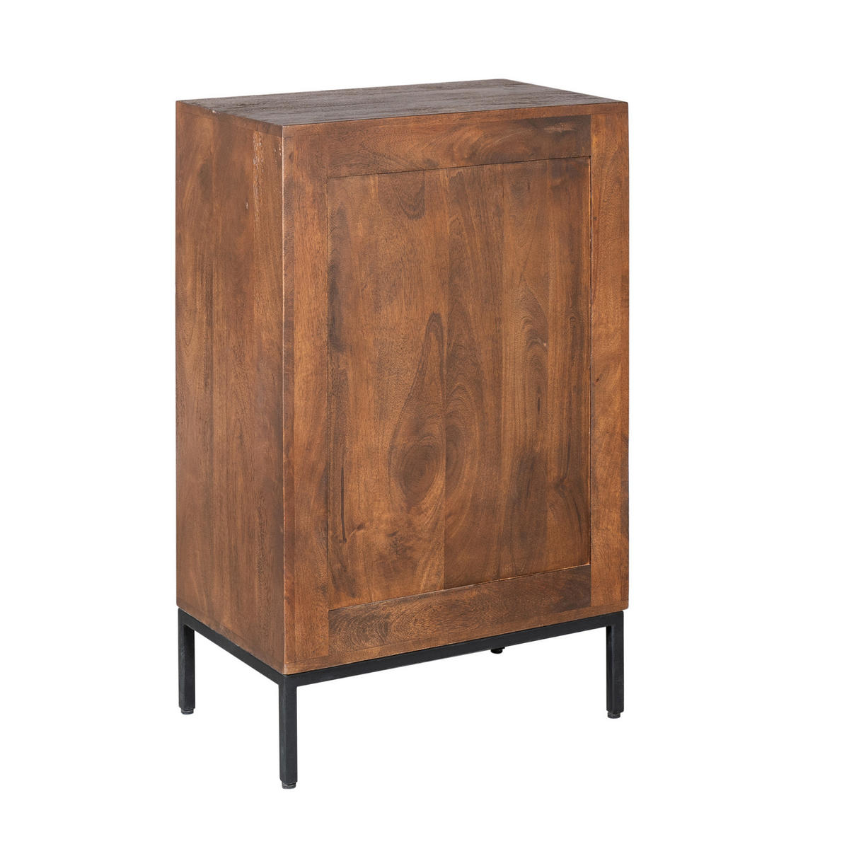 WEINSCHRANK Madison Braun 35/55/90 cm - Dunkelbraun, Holz (55/90/35cm) - Starfurn