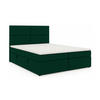 BOXSPRINGBETT AURORA mit Topper und Bettkasten, Grün, 120x200 cm - Grün, Textil (120/200cm) - KS Home Concept