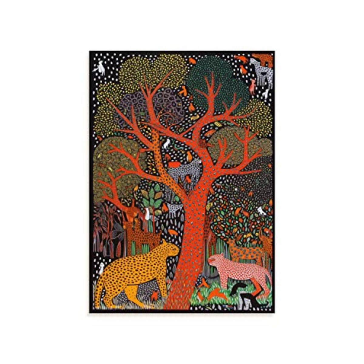 POSTER Yayoi Kusama A4 Rahmenlos - Klar, Papier (29.7/5/21cm) - Nacnic