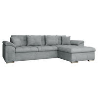 ECKSOFA Diana, Seite: Rechts - Chromfarben, Holz/Textil (280/160cm) - MIRJAN24