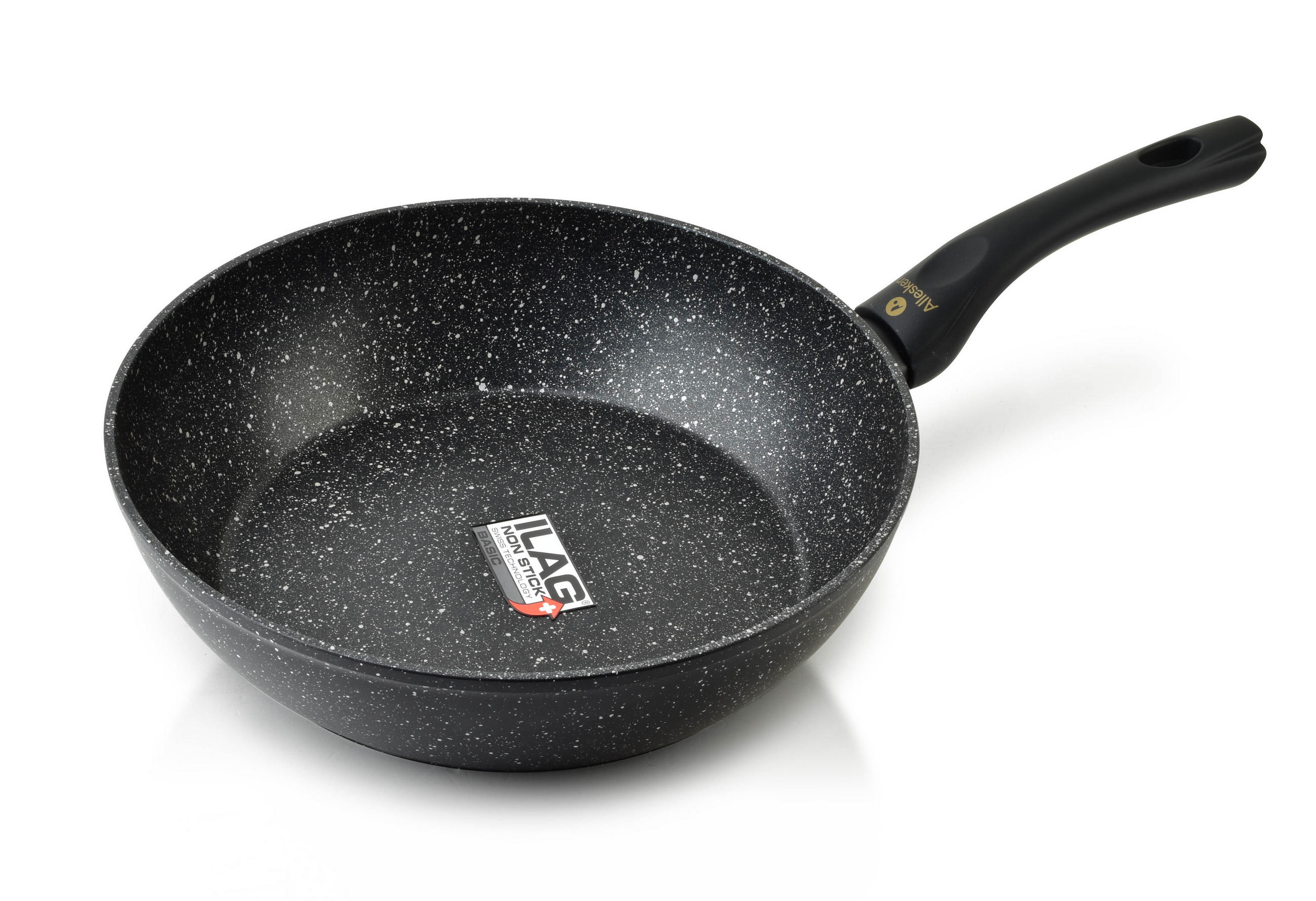 SCHMORPFANNE Parsley Schwarz 28/47/7.5 cm Metall - Schwarz, Metall (28cm) - Mondex