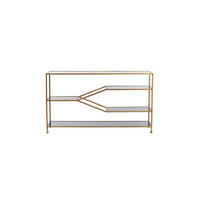 KONSOLENTISCH Aino Bronze 140/35/80 cm - Bronzefarben, Metall (140/35/80cm) - Light & Living