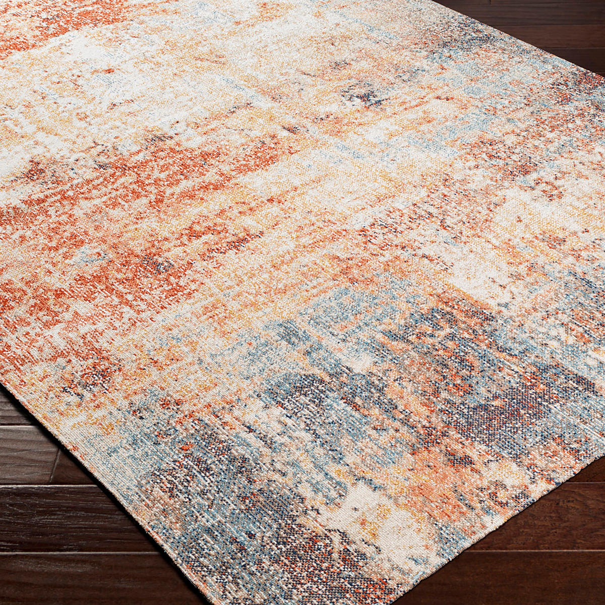 KURZFLORTEPPICH Samira 120/170 cm Dunkelorange - Dunkelorange, Textil (120/170cm) - LIVABLISS