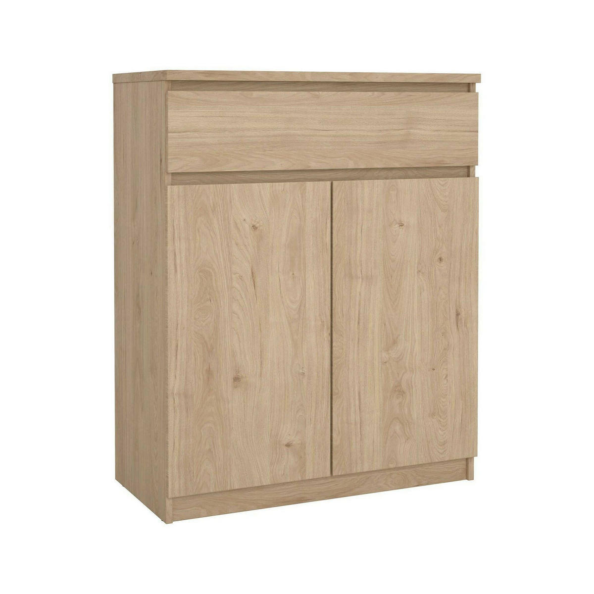 KOMMODE Eiche 40/80.4/100.4 cm - Braun, Holzwerkstoff (80/100/40cm) - DMORA