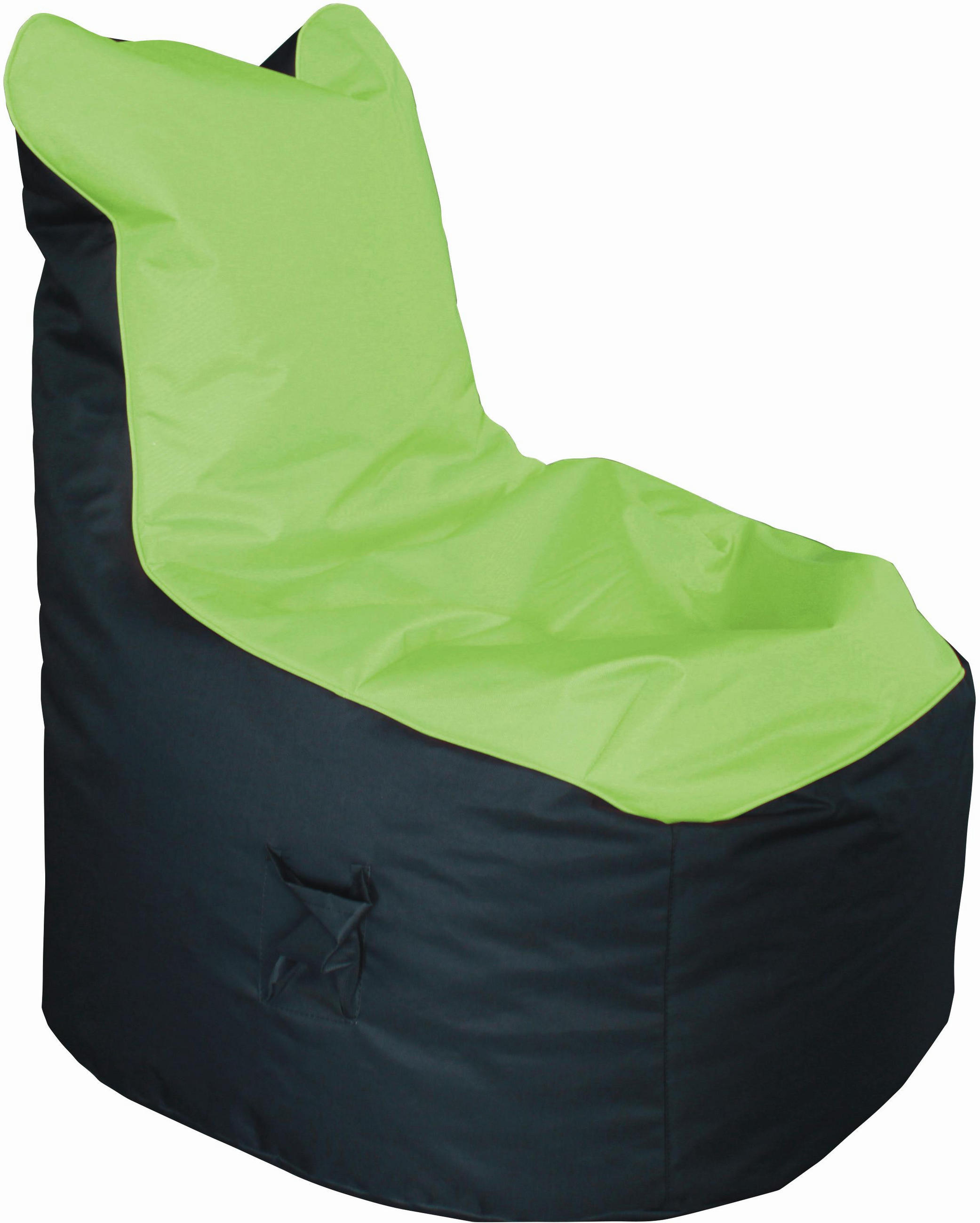 Mömax Sitzsack Anthrazit 65x100x88 cm