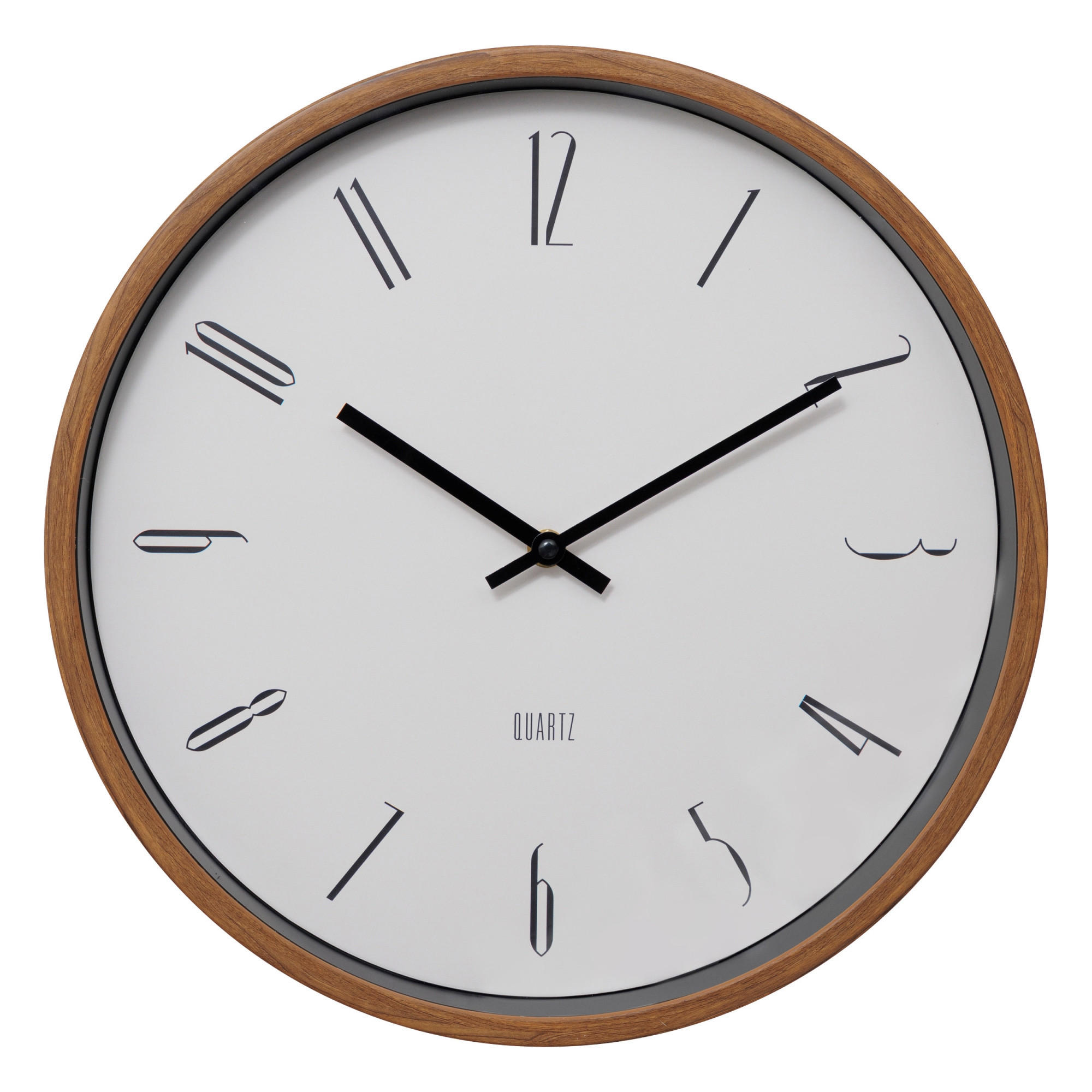 Atmosphera Createur d´interieur Wanduhr Weiß 35x4.8x35 cm