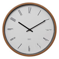 WANDUHR Bratislav 35/35/4,8 cm - Weiß, Kunststoff (35/4.8/35cm) - Atmosphera Createur d´interieur