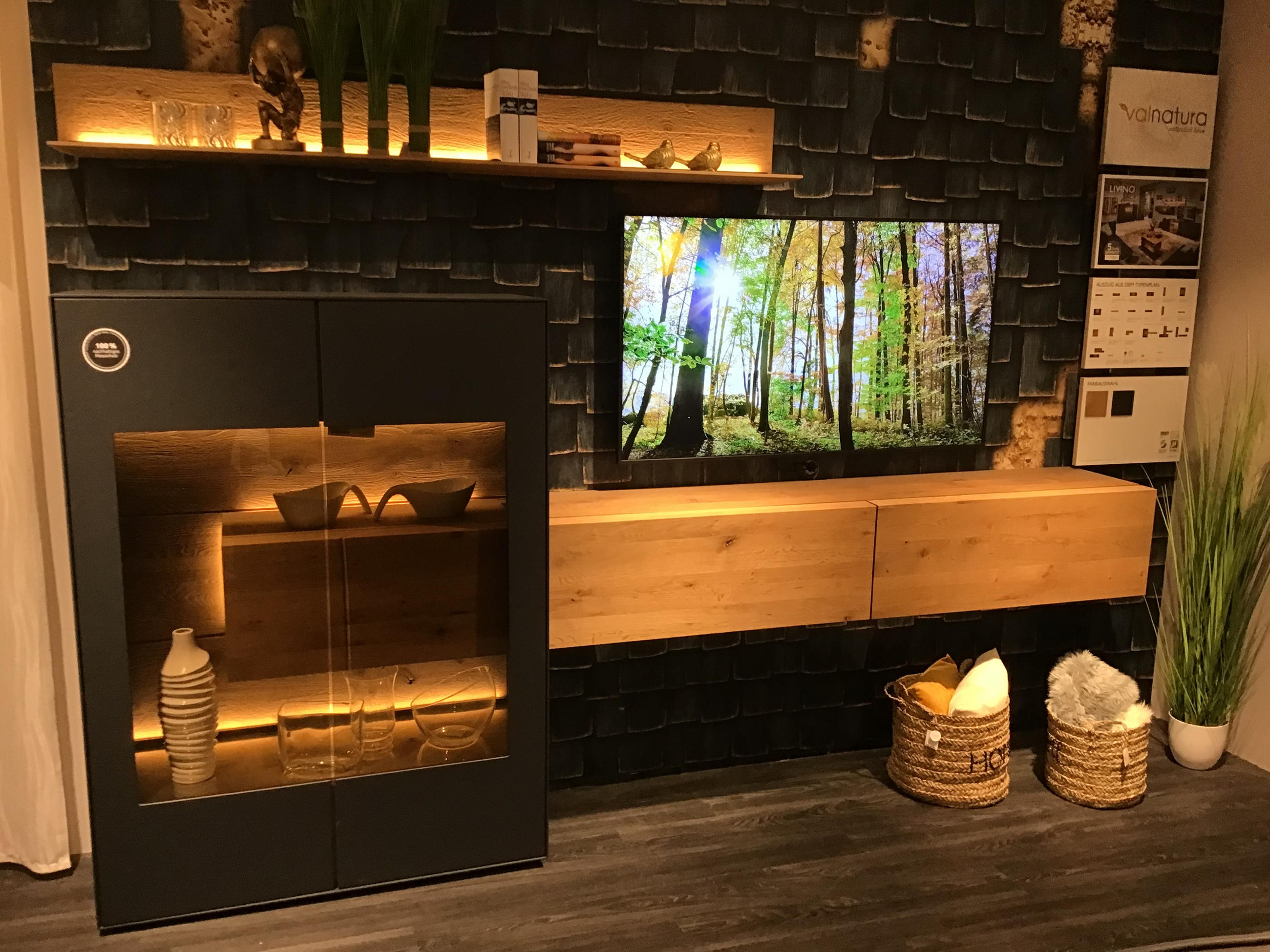 WOHNWAND LIVINO - Valnatura