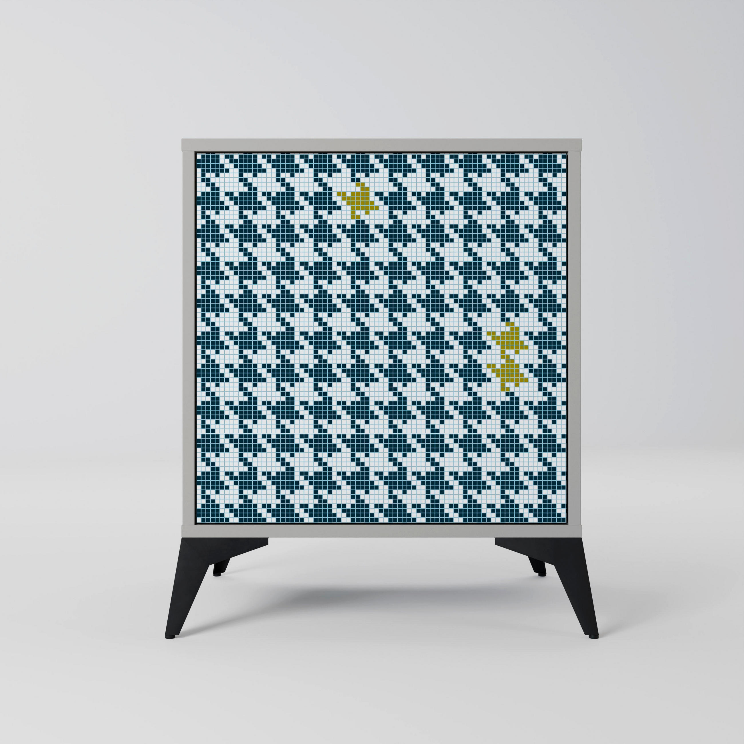 SpaceRebels Sideboard Grau 57.5x70.5x42 cm