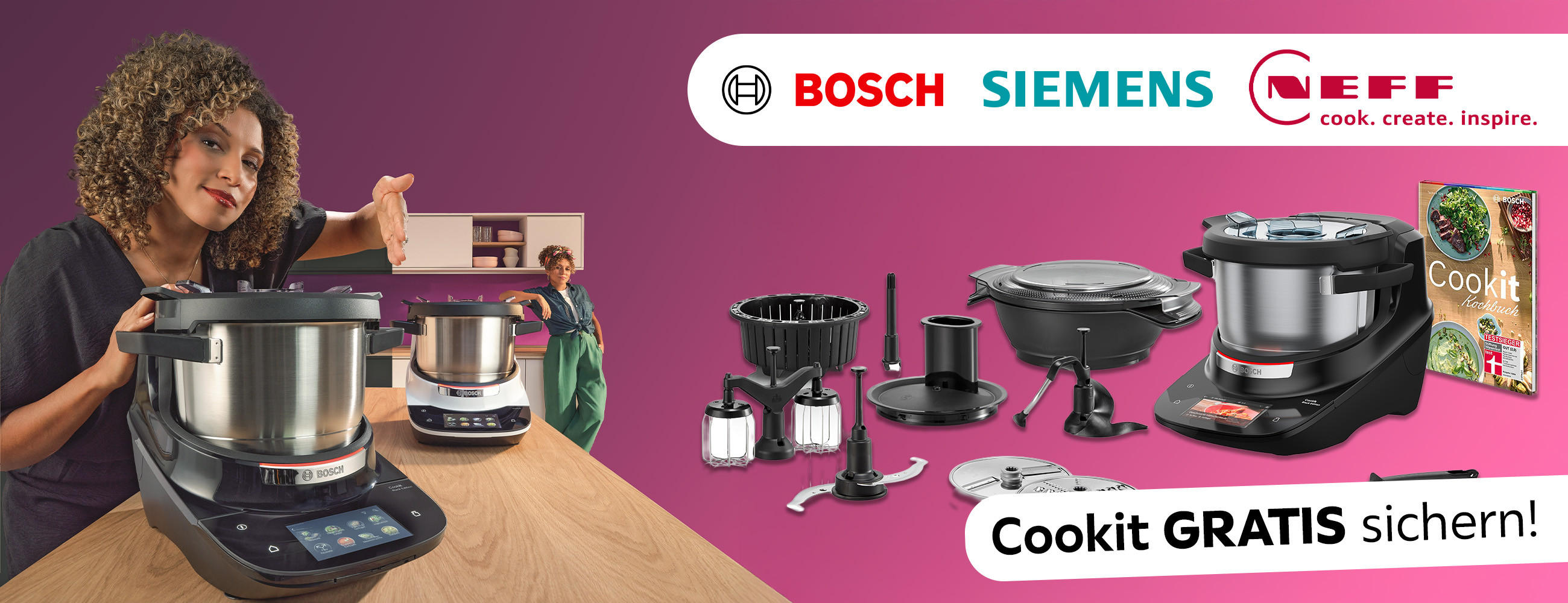 Bosch, Siemens, Neff; Gookit GRATIS sichern!