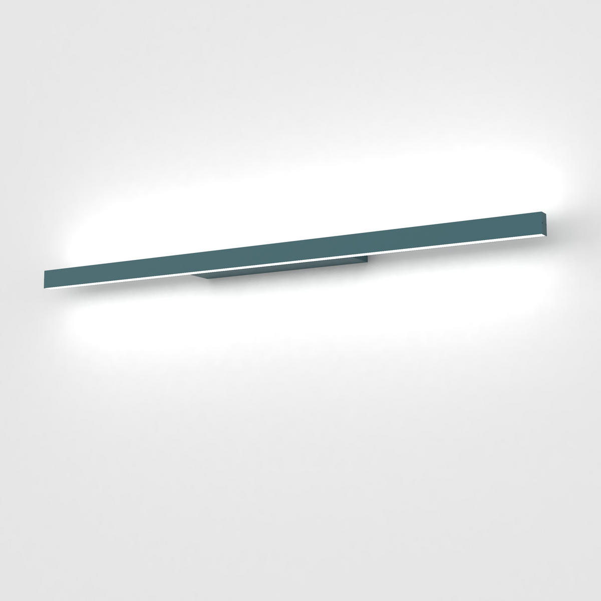 LED-WANDLEUCHTE - Blau, Metall (90/3.1/7cm) - Lumicom