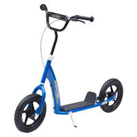 KINDERROLLER, Schwarz/Rosa/Blau/Rot, Stahl+ PVA - Blau, Metall (120/52/80cm) - HOMCOM