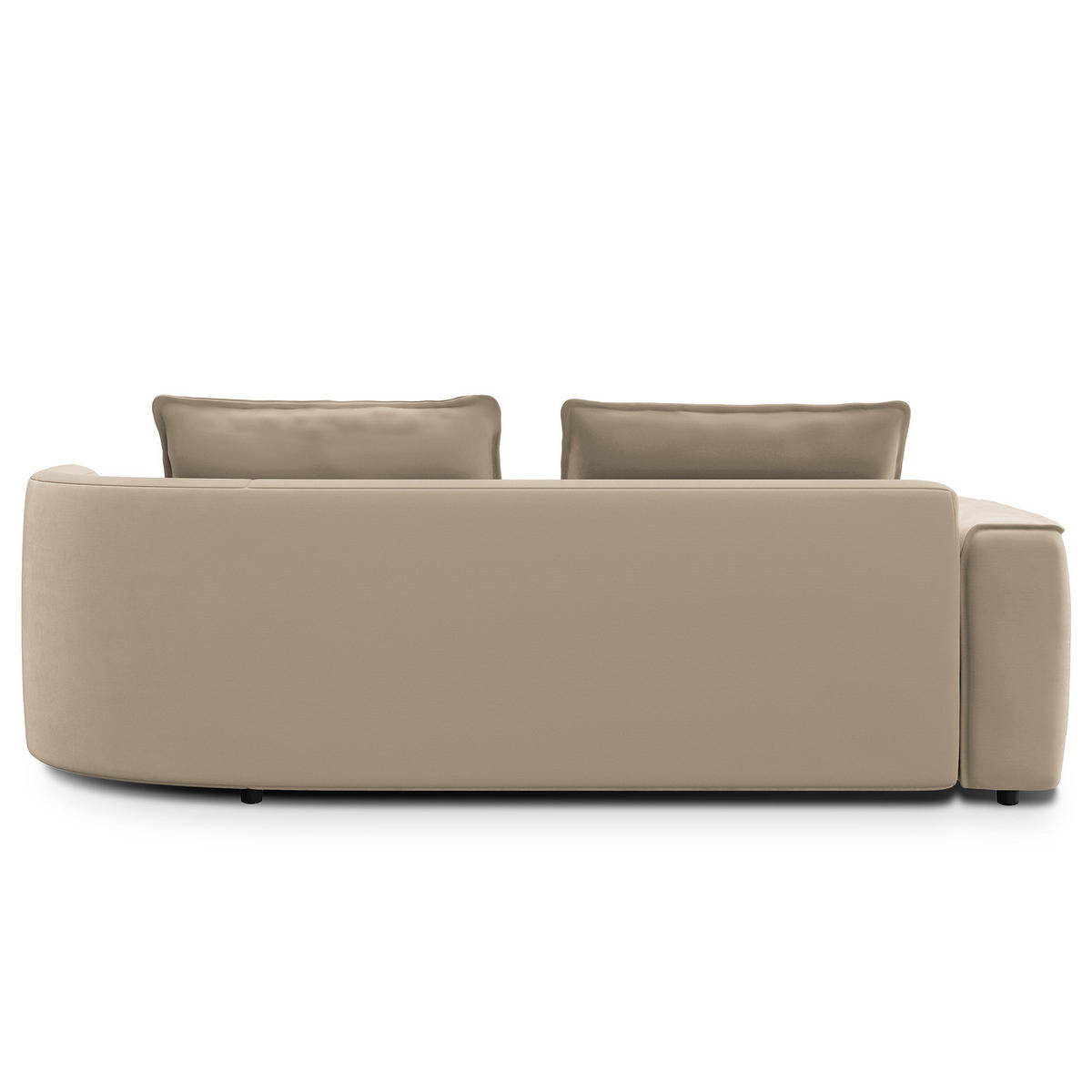 2,5-SITZER SOFA - Beige, Textil (217/82/156cm) - home24
