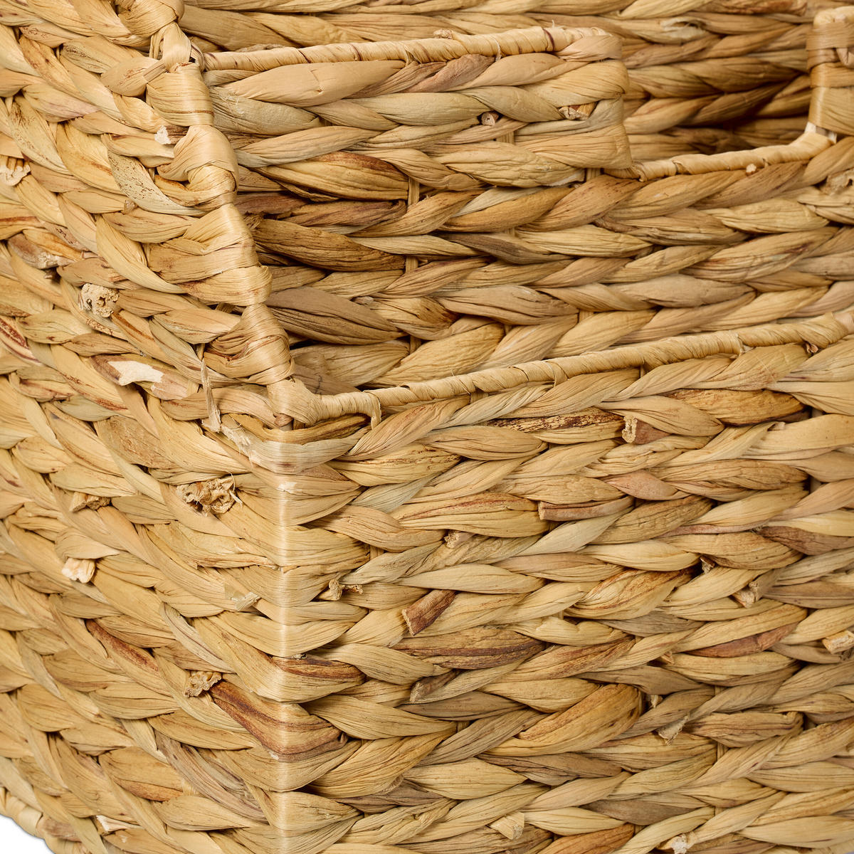 ZEITUNGSSTÄNDER - Hellbraun, Textil/Metall (40/41/25cm) - Relaxdays